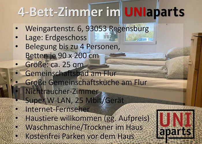 Apart Otel Uniaparts Regensburg